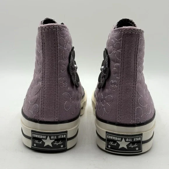 Converse Chuck 70 Gradient Flowers Hi Top Sneakers Orchid Dust/Egret/Black‎ Sz 6